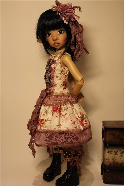 Девушка 60 х или "Винтажная роза" (фото 10)