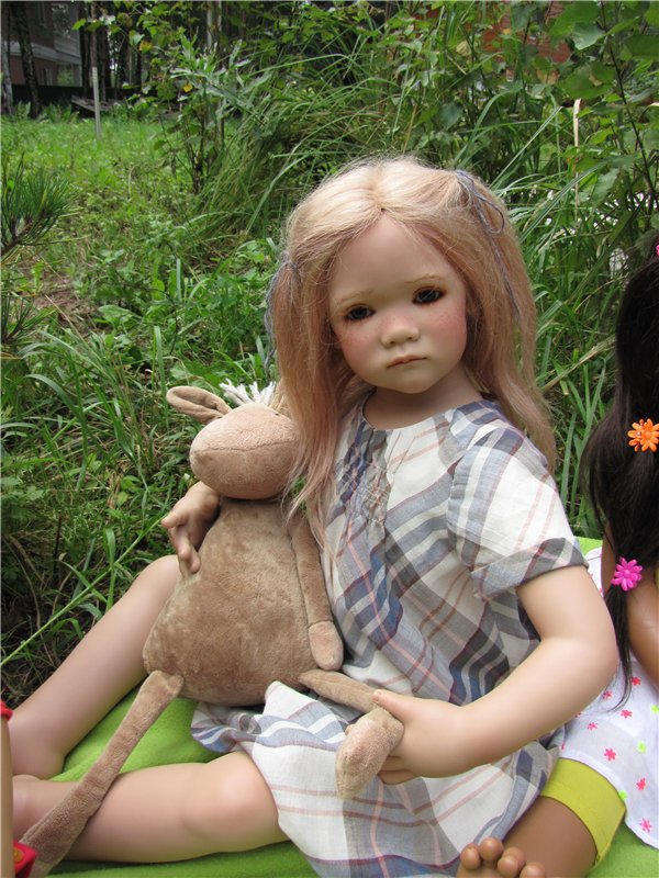Первое солнце осеннее. Куклы Annette Himstedt