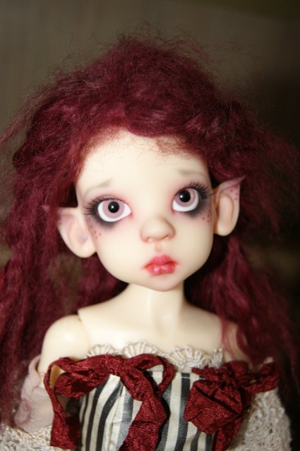 Fair elf Layla - Нежная лиловая эльфиня (фото 5)