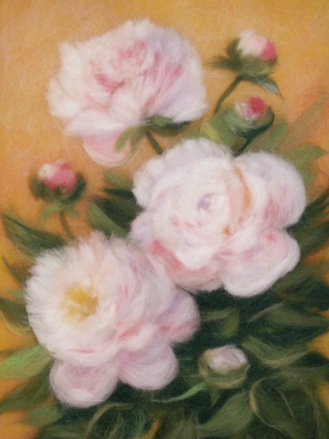 Картины из шерсти. Подборка (фото 5)