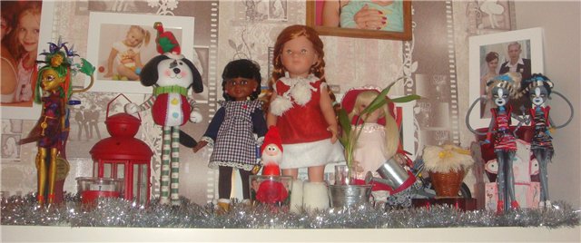 Наши куклы в ожидании Нового года (фото 5)