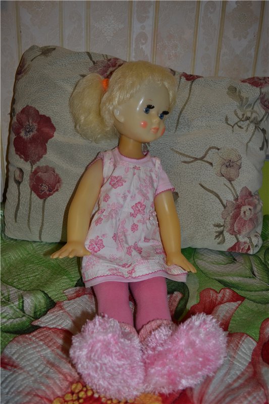 Найденыш куколка Нина — Советские винтажные куклы (СССР): Ленигрушка (фото 4)