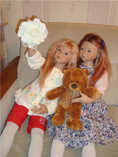 Первые куколки от Annette Himstedt в нашей коллекции: Tippi и Liniki 2006 года (фото 5)