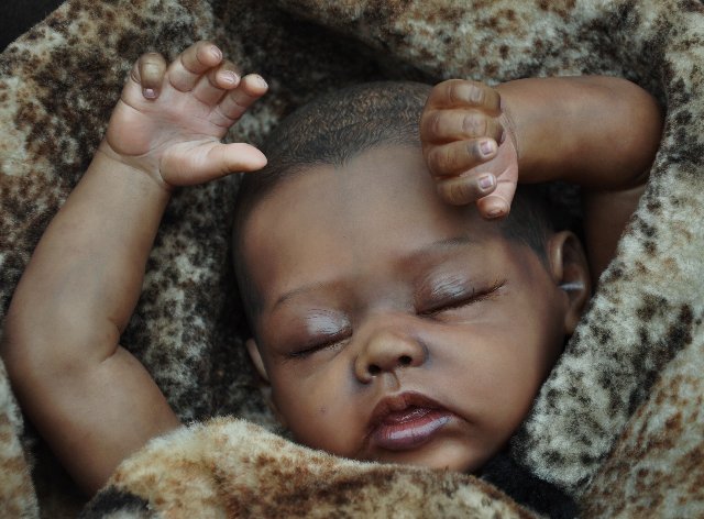 Кукла-реборн Лара, художник Алла Кокс (фото 2)