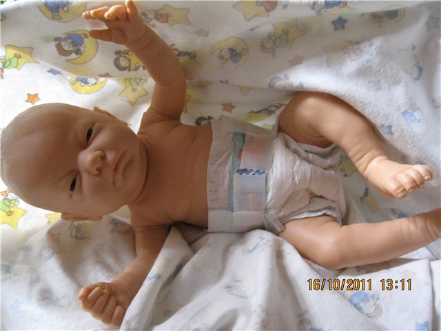 Мальчик - Сашенька — Куклы Berenguer (Беренджер): пупсы La Newborn (фото 9)