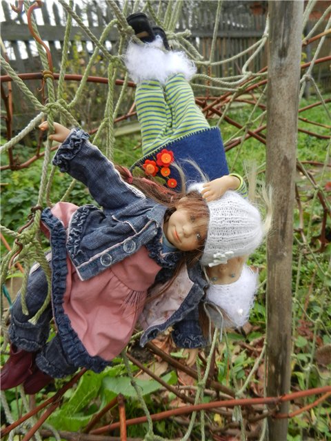 Мои крохотульки на природе. Клубные куколки от Аннет Химштед