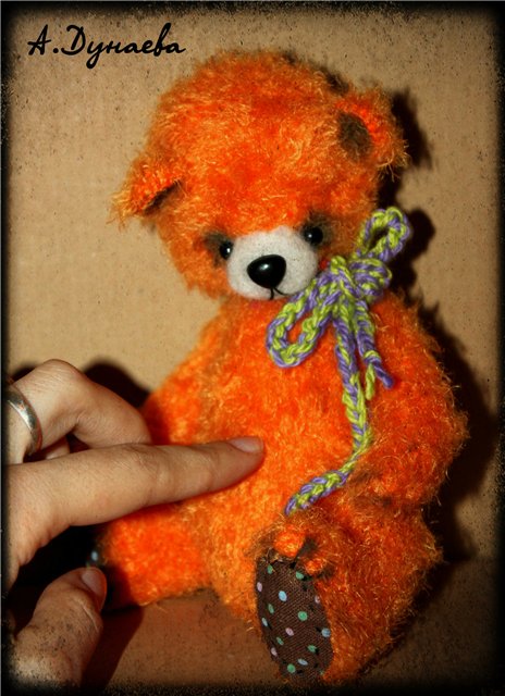 Маленький француз Маню - игрушка вязанная крючком (фото 7)