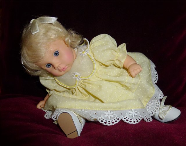 Рождественский Ангел. Виниловая малышка от Pauline Bjonness-Jacobsen (Паулине Якобсен)