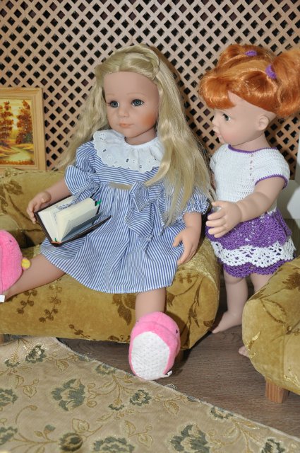 Праздничное утро. Gotz — Куклы Gotz (Готц): Ханна