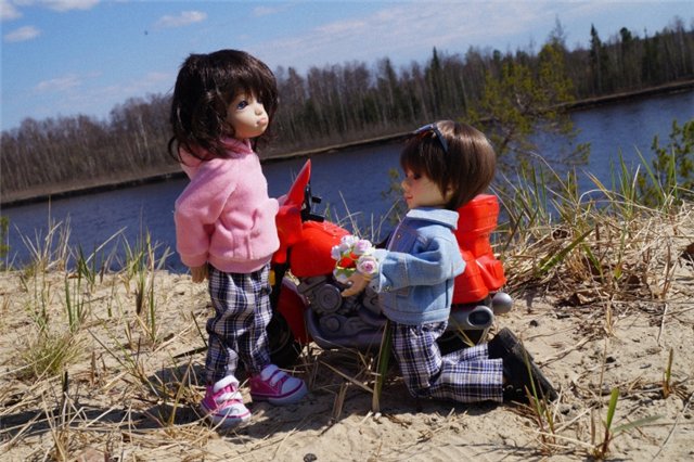 А у нас случилась... ЛЮБОФ... Куклы БЖД (фото 9)