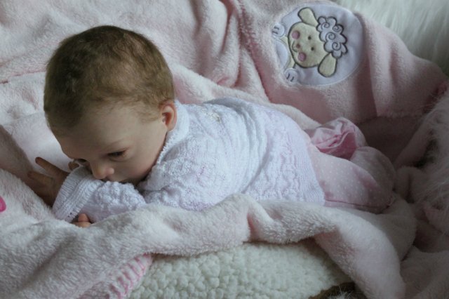 Розана - цветочек, роза... Куколка реборн Виктории Вишни