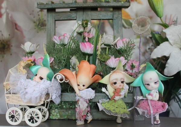 Цветочный Детский Сад или история одной Цветульки! Fairies, Dollzone