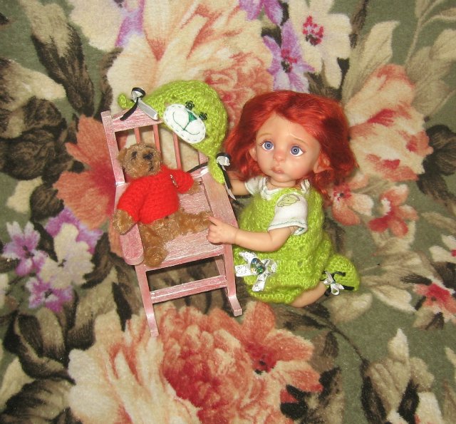 Каролина. Авторская кукла Кондрашовой Ирины (фото 5)