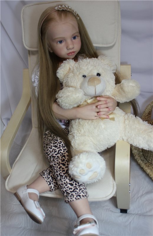 Ангелов много ни бывает. Ангелина. Кукла реборн Анастасии Гангало