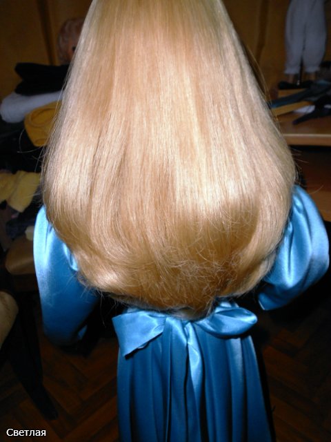 Реставрация Будуарной антикварной куклы. Часть третья. Финал. Бонус: МК шляпка и веер (фото 6)