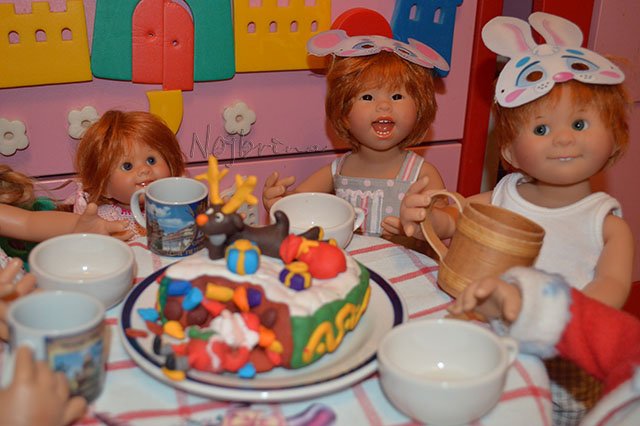 А к вам приходил Дед Мороз? Вихтели Rosemarie Anna Muller