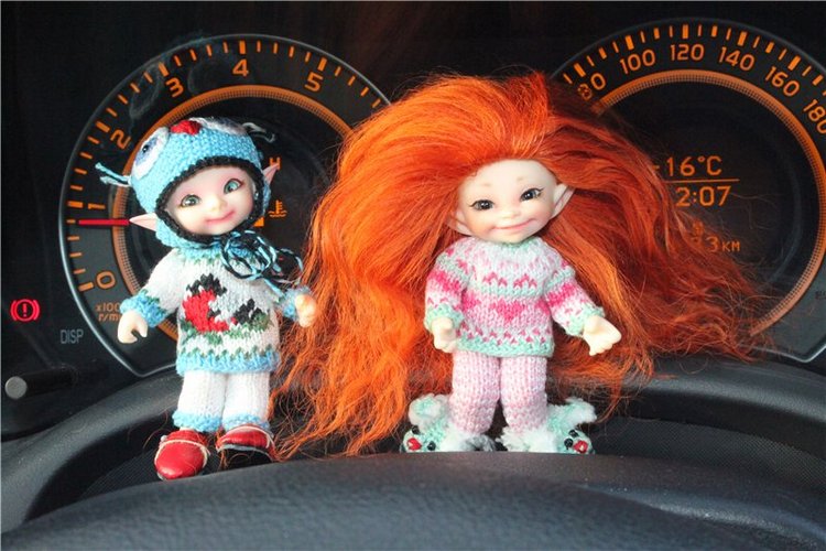 Зимняя прогулка моих крошек! Реалпуки Pupu и реалпуки Сосо