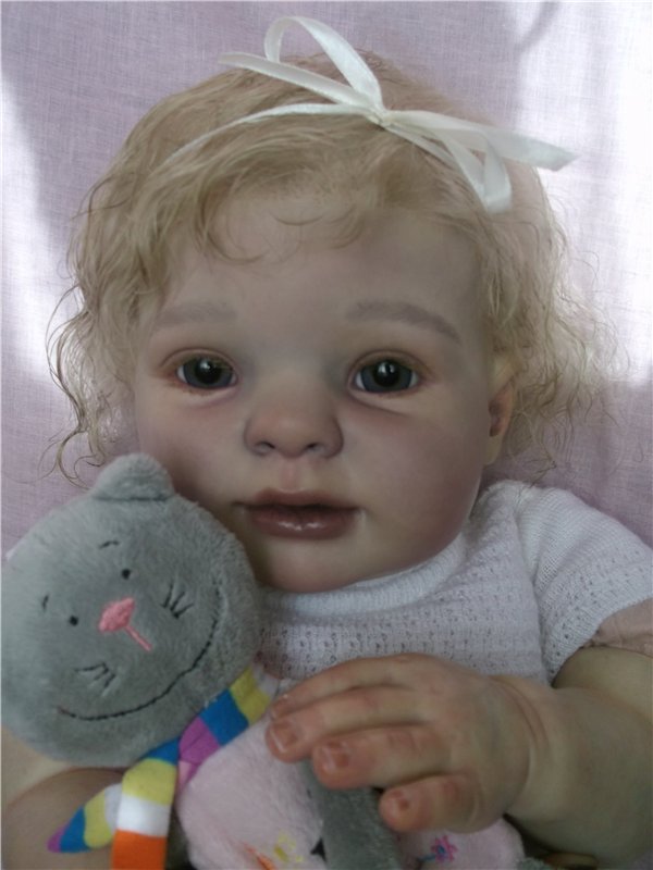 Исправления. Моя малышка-реборн Амелия из молда Киттен от Донны Руберт (фото 7)