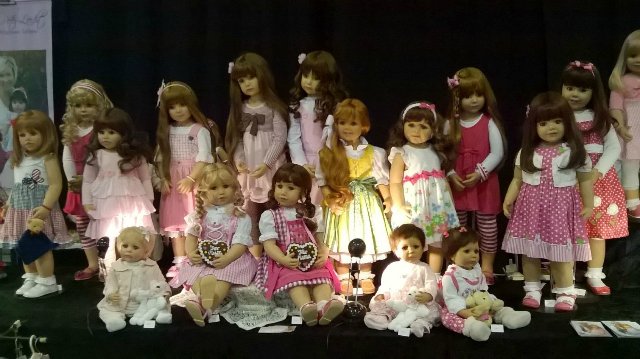 Выставка TEDDYBÄR TOTAL 2015 в Мюнстере. Часть четвертая - кукольно-завершающая