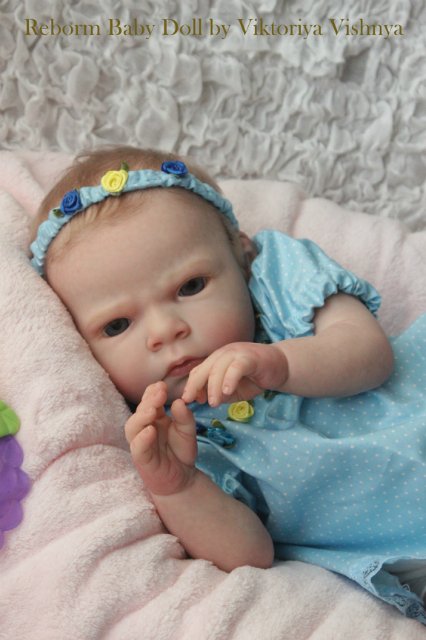 Летнее солнышко... Сабриночка. Куколка реборн Виктории Вишни