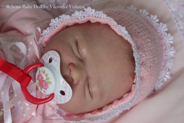 Крохотулька Angeli от Elisa Marx. Куколка реборн Виктории Вишни