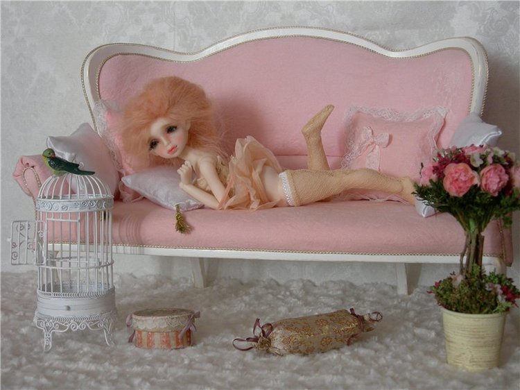 Прекрасной юности волшебные мгновения... Маленькая Антуанетта (Khöl от Dust of Dolls) (фото 8)