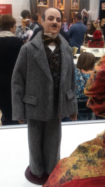 Ещё картинки с выставки... XI Международный Салон кукол на Тишинке в Москве 2015. Фото