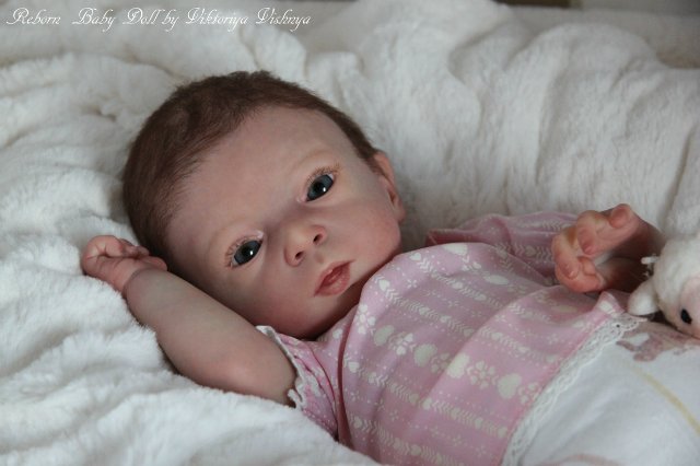 Аделиночка 2... Куколка реборн Виктории Вишни (фото 10)