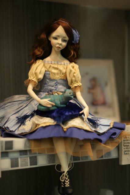 Лучше поздно, чем никогда! ХI Международный салон кукол. 1 октября 2015г (фото 10)