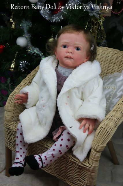 Настенька из сказки Морозко! Куколка реборн Виктории Вишни