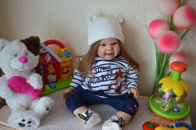 Моя Николь, кукла реборн из молда Мейзи Андреа Арчелло (фото 3)