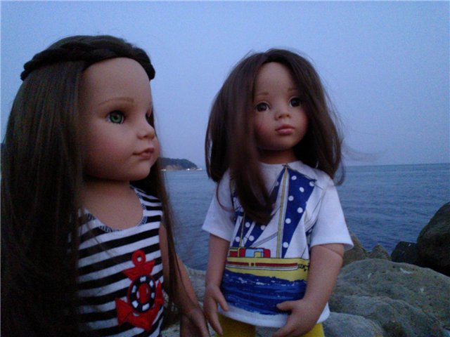 "Морская прогулка" - костюмы для девочек и мальчиков Готц и не только