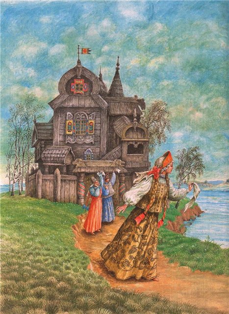 Аленький цветочек, сказка (фото 7)