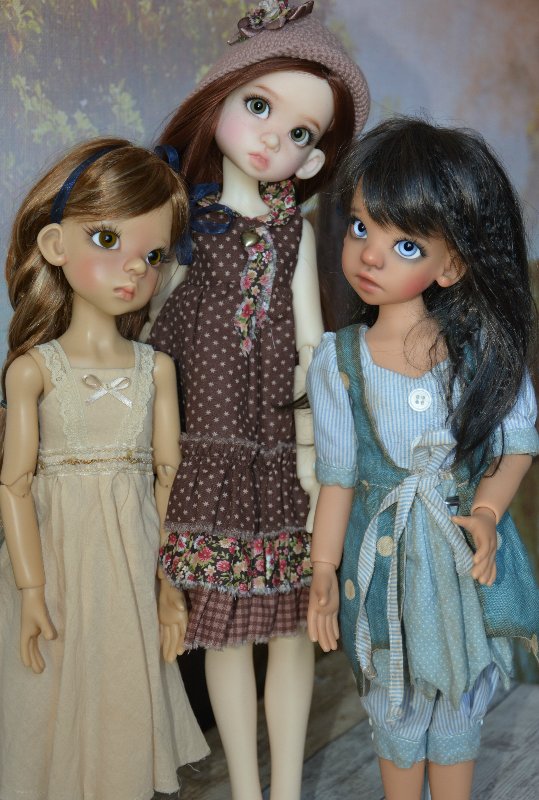 Девочки -подружки — Куклы Kaye Wiggs (Кайе Виггс): авторские BJD (БЖД)