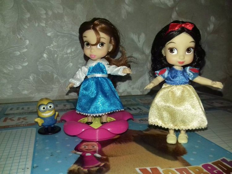 Образы основных принцесс Диснея. Мои мини-принцесски. 3 часть (фото 2)