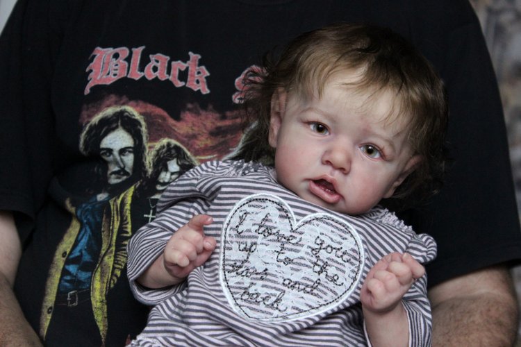 Сашулька номер два. Кукла реборн Светланы Преображенской