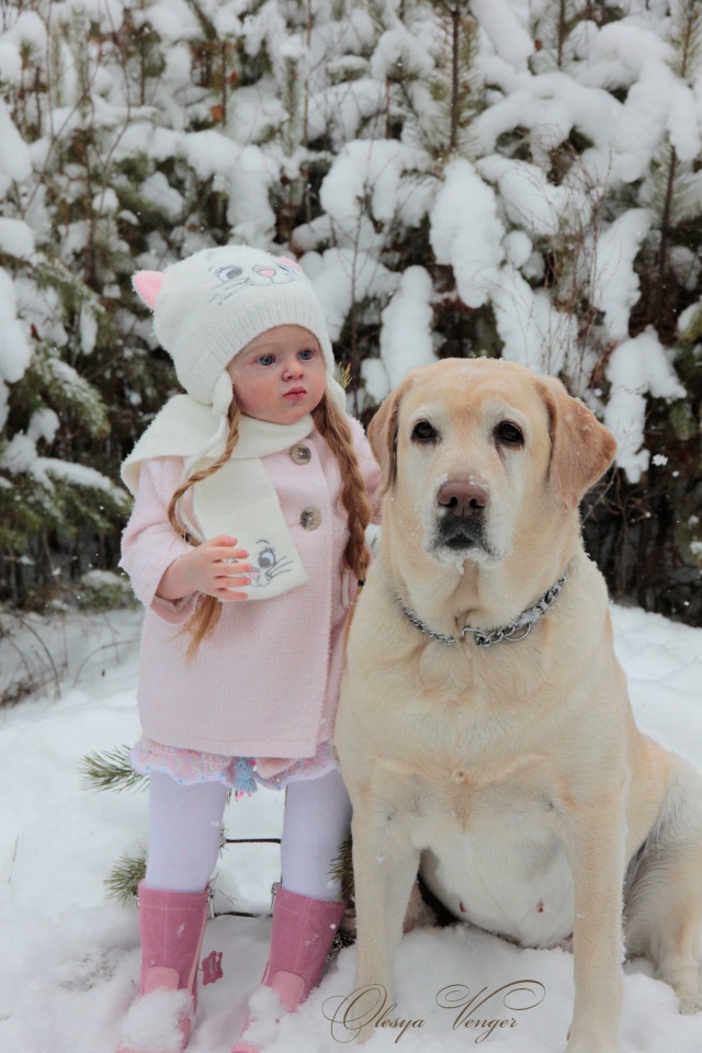 Любите ли вы Зиму так, как люблю ее я? Нэлли, кукла реборн Олеси Венгер