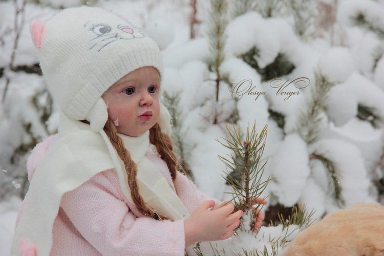 Любите ли вы Зиму так, как люблю ее я? Нэлли, кукла реборн Олеси Венгер (фото 7)