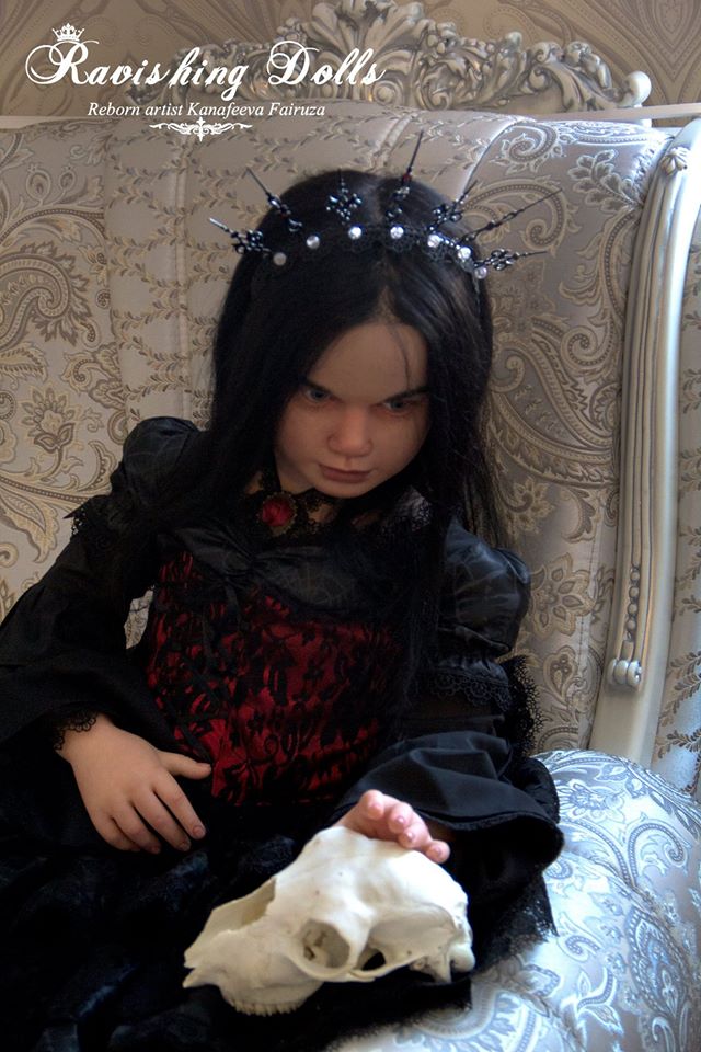 Готичная Габриэль. Gothic girl Mahafsoun