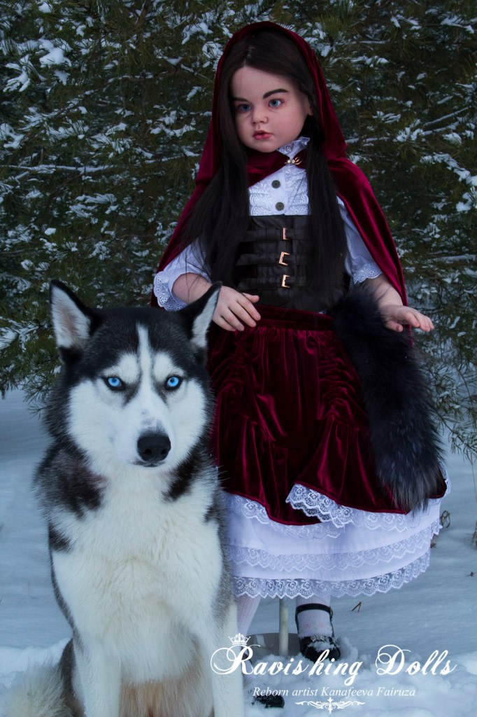Зимняя сказка. Фотосессия Кандорис(Gabriel kit) и Анжелики Смертиной