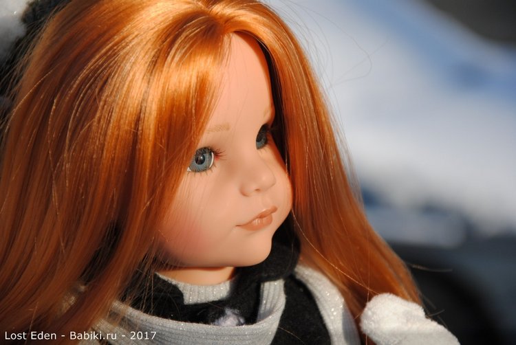 Самая красивая Рыжая. Сара с собачкой 2009 г от Gotz