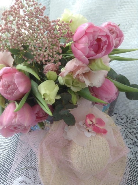 Поздравление с Весной! Или девочки в розовом. Куклы от H. Plusczok и A. Himstedt