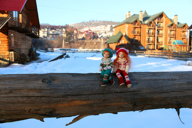 Как Фиби и Остин зиму зимовали. Часть 1: Буковель, Масленица