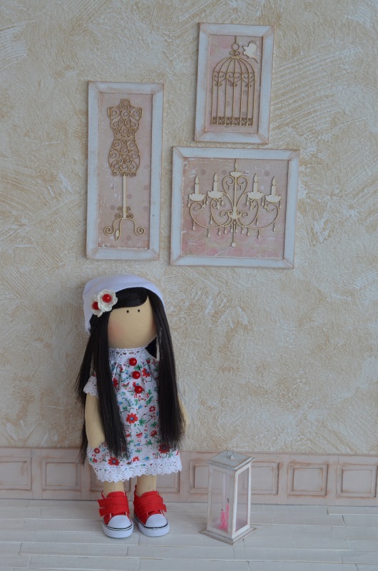 Большой румбокс с аксессуарами (фотозона 7в1) для кукол от 25 см (фото 3)