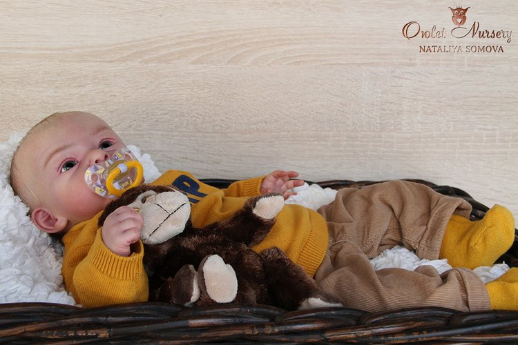 Тимофей. Кукла реборн Наталии Сомовой (фото 6)