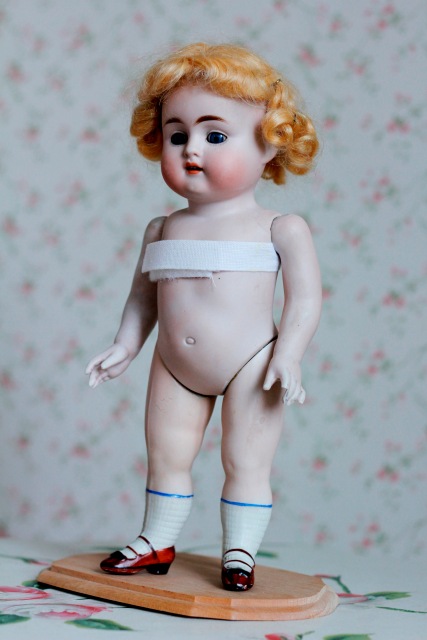 Очаровательный пузатик Kestner, антикварная кукла mold 150 (фото 5)