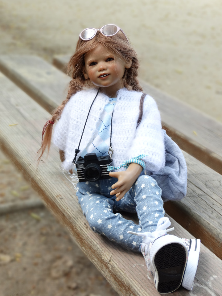 Девочки из разных эпох. Куклы Аннет Химштедт. Или с любимыми не расставайтесь (фото 2)