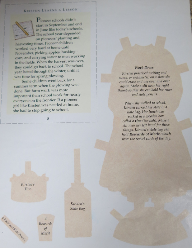 1.1 American Girl Бумажные куклы: Кирстен | Бэйбики 1.1 American Girl Бумажные куклы: Кирстен (фото 9)