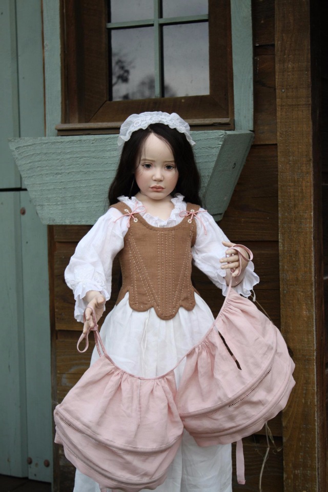 Процесс создания фарфоровых кукол - Джинн Гросс (Jeanne Gross). Часть пятая: Машина времени