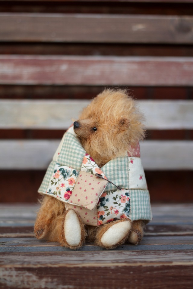 Мишка тедди Одеялкин — Авторские мишки Тедди и друзья: фото (фото 10)